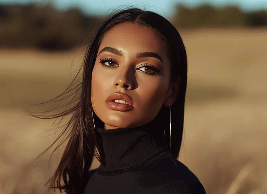 Sessão de retrato profissional