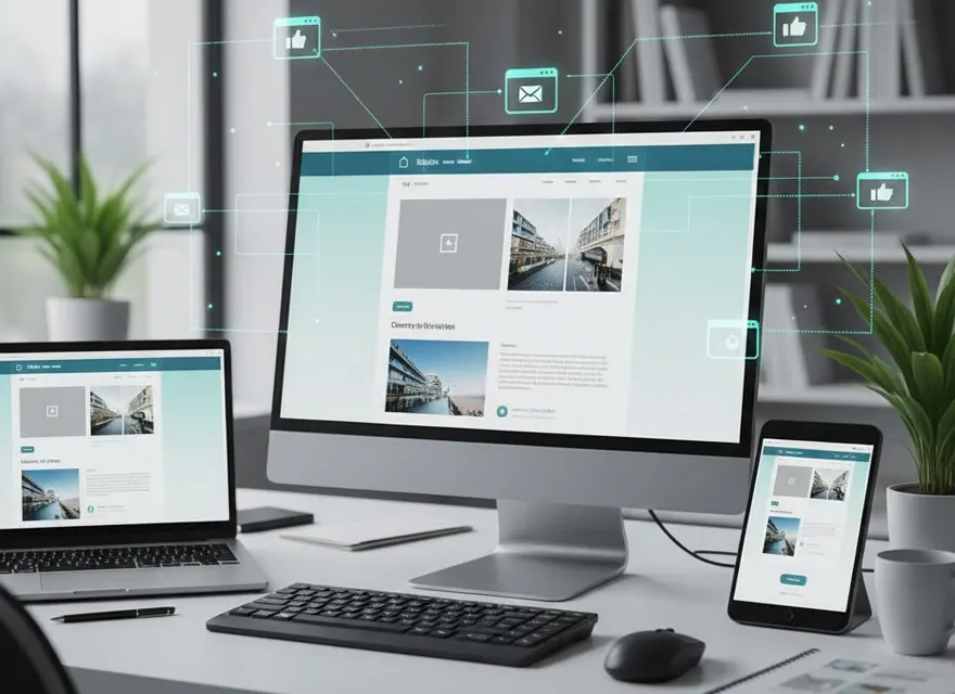 Design de website responsivo